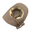 Summer Band Decorated Victorian Hat Adjustable Tie-brown M 5
