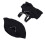Puppenkleider-Set 17cm stylisches schwarzes Polyester 16