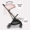 My Babiie MBX6 Auto-Fold Compact Stroller - Pink Leopard 2