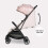 My Babiie MBX6 Auto-Fold Compact Stroller - Pink Leopard 5