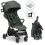My Babiie MBX6 Auto-Fold Compact Stroller - Forest Green 1