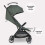My Babiie MBX6 Auto-Fold Compact Stroller - Forest Green 2