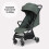 My Babiie MBX6 Auto-Fold Compact Stroller - Forest Green 3