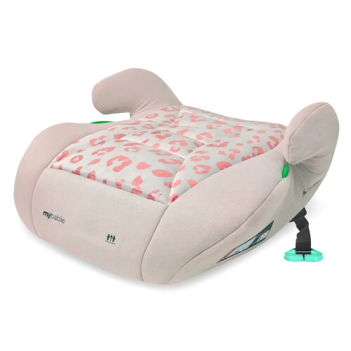 My Babiie MBCSB10 Booster Lite R129 Car Seat - Pink Leopard