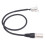 2 Stück XLR Pass-Through Kabel Typ D, 0,6 m, Silber 13