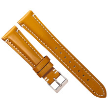 Strap Faire Leathair atá Oiriúnach go Comhfhurtach do 22mm, Banda Strap Solúbtha Tógála Marthanach, Dearadh Galánta Strap Fad Inchoigeartaithe,