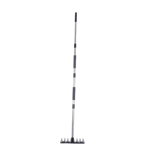 8 Zinken Eisen Unkrautrechen, 988 g, 83,8 cm