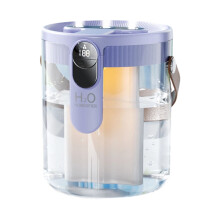 USB Humidifier for Bedroom Cool-Purple Three charging heads