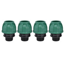 Tampas de extremidade para irrigação por gotejamento, com design de encaixe à prova de vazamentos, alta flexibilidade e fácil reciclagem para