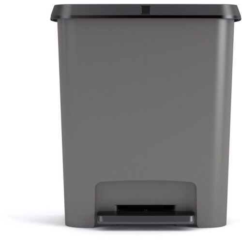 Curver Pedal Bin - CURVER - COMPATTA - 25 L - Anthracite Grey - Polypropylene 1