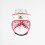 Rugbyhelm - GILBERT - AIR - Weiß/Rot - Größe XL 1