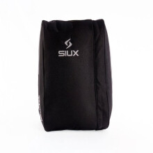 Padeltasche - SIUX - Pulse - Schwarz/graue Kanten mit roten Nähten - 37 L - 1 bis 2 Schläger