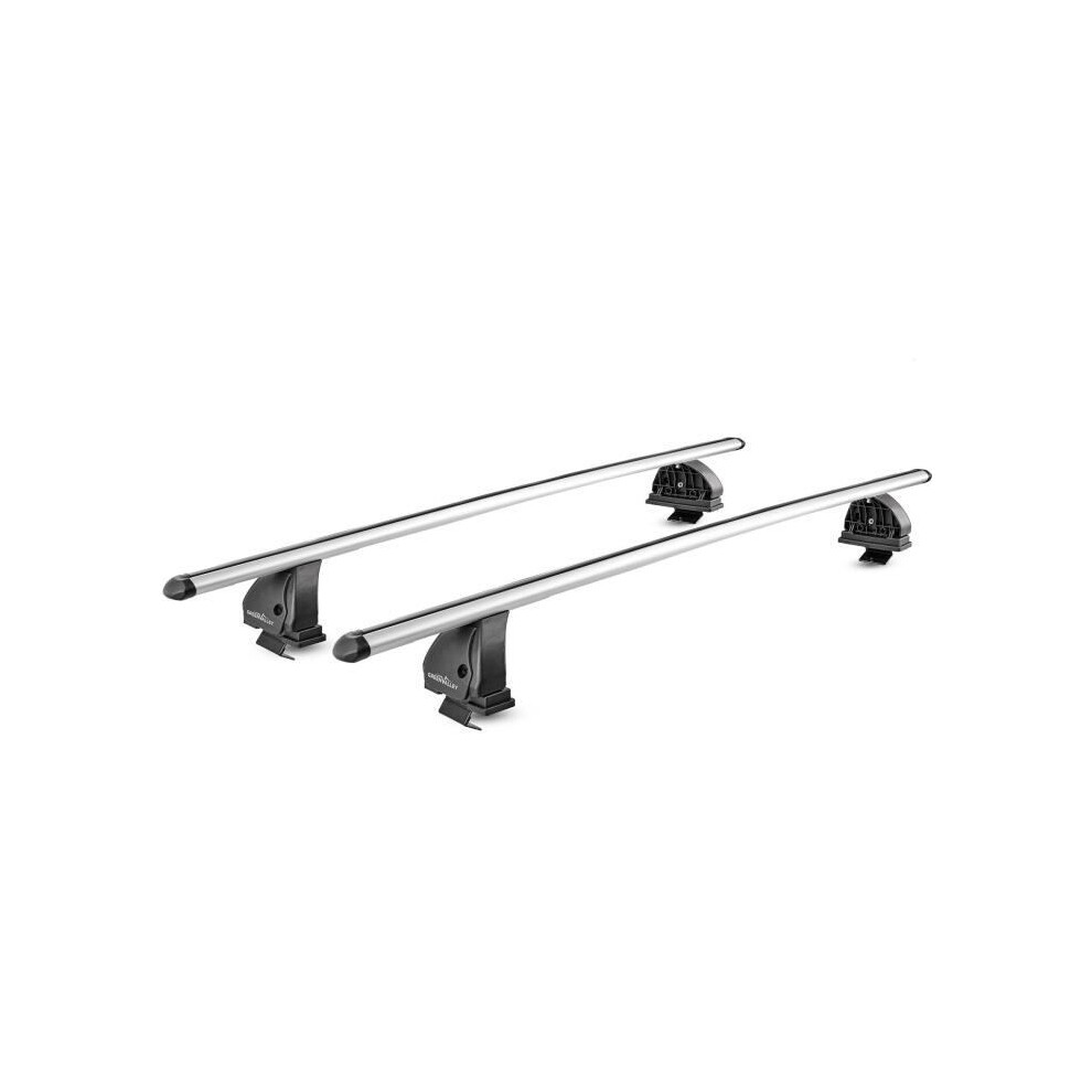 Set Of 2 Roof Bars - Valley - Easy One No. 92 - Aluminum - Mounting On Standard Roof - Up To 75 Kg Green 3050741620927