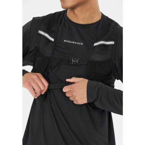 Running Vest - ENDURANCE - Includes Soft Bottles - Size L/XL - Black 1
