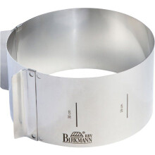 Backring - BIRKMANN - EINFACH BACKEN - Stahl - Größenangabe - Ø18-30, H 10 cm