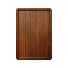 Stockage pratique de plateau de divan de bois de-brun