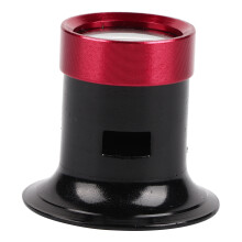 Loupe de réparation pour inspection détaillée, loupe d'horloger, lentille haute clarté 10x avec distorsion minimale, conception légère et