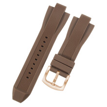 Bracelet de montre à boucle en acier inoxydable pour Michael Kors, bracelet en silicone à séchage rapide, bracelet de rechange en caoutchouc