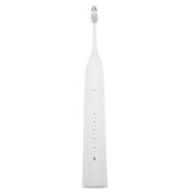 Wiederaufladbare 1200 mAh wasserdichte Zahnbürste Weiß