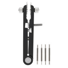 Outil de réparation de bracelets de montre doté d'une pince à ressort en forme de V et d'une configuration à 6 broches pour un outil de