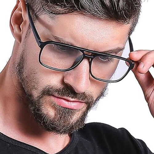 Γυαλιά με ελαφρύ σκελετό που μπλοκάρουν το μπλε φως, άνετος σχεδιασμός με 1