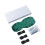 Grass Aerator Shoes with Adjustable Hook Loop Straps-Green 2 1