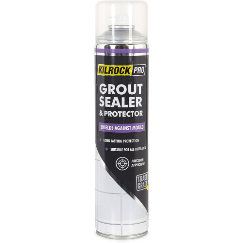 Kilrock Pro Grout Sealer and Protector Spray 600ml