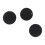3er-Squashball-Set: blauer Punkt, gelber Punkt, 4 cm 1