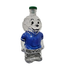 Elegant Animal Themed Glass Liquor Bottle Perfect For Parties