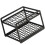 Elegant Iron Pen Holder With Multi Compartment Perfect-Black S 1