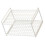Organisateurs multi-compartiments de support de stockage-Blanc M 1