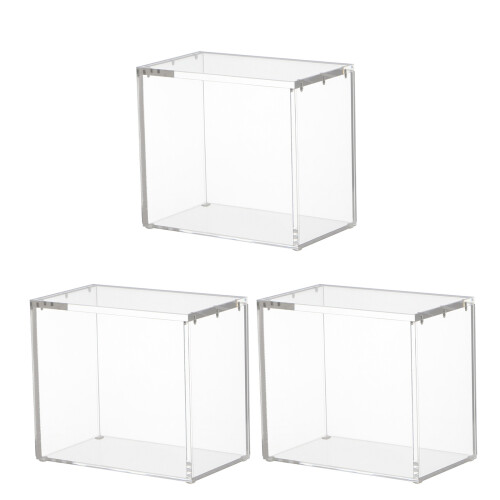 Dreifache Acryl-Sammelboxen mit starken Magneten,