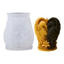 Moules en Silicone en forme de cœur, fleur et oiseau, résistants