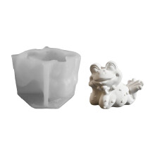 Moule en silicone en forme de grenouilles-Grenouille couchée