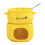 Ceramic Melting Cup For Chocolate Cheese Butter with-Yellow 1