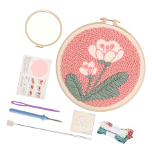 Ensemble complet de broderie d'aiguilles à poinçonner, avec