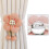 Retro-Vorhang-Raffhalter, Blumen-Vorhanghalter, Vorhanghalter,-1 6