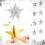 Premium Metallic Star Hanging Decorations For Christmas-Silver 5