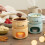 Ceramic Melting Cup For Chocolate Cheese Butter with-Yellow 6