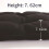 Coussin de caisse pour animaux de compagnie, résistant à-L Noir 6
