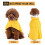Manteau imperméable à capuche pour chien, combinaison de-L. 7