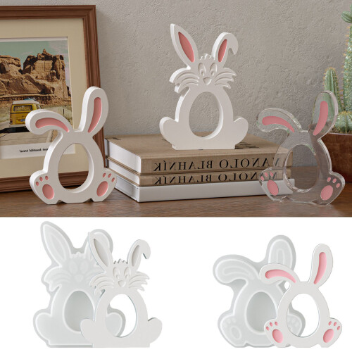 Easters Eggs Bunnies Resin Mould Easters Silicone Mould-58 2