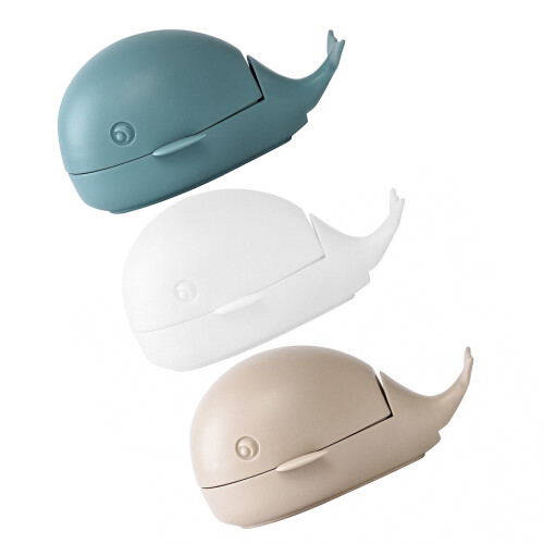 Pack of 3 Whale Shape Silicone Brush Cleaning Tool Scrubbing