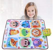 Kinder-Tanzmatte 82x65 cm / 32,28x25,59 in, 3xAA