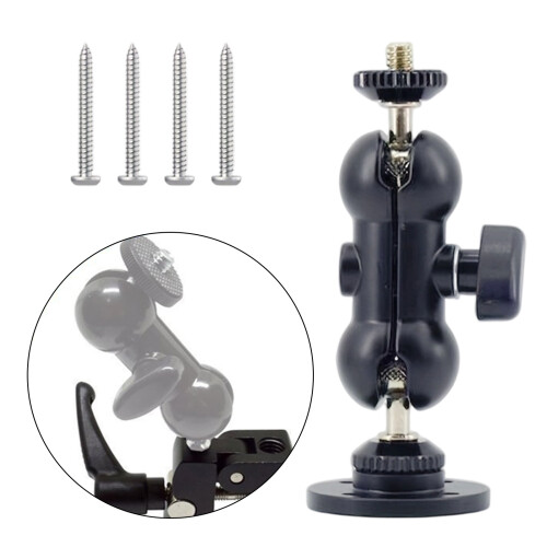 Aluminum Alloys Quick Release Clamp Bracket Extendable 360 1