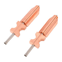 2 Stück 0,4 mm vollmetallisches Hotend Schnellverschluss AD5X