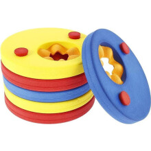 Set de 6 discuri de înot din spumă EVA - accesorii pentru înot pentru copii, durabile și ușoare