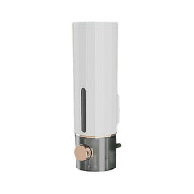 450ml Shampoo Dispenser Wall-mounted Multifunctional Lightweight Punch-free Large Capacity Soap Box Bathroom Accessories - Ivory