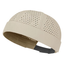 Breathable Polyester Skull Cap For Active Lover Offering-Khaki