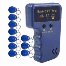 Handheld RFID Reader Writer with 10pcs Cards for 125KHz Operations